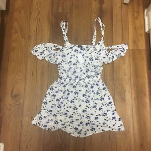 WOMENS FLORAL ROMPER